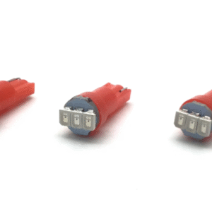 T5 RESISTENCIA 3 LED ROJO