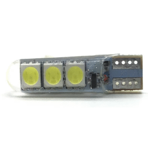 T10 6 LED SILICONA BLANCO FLASH